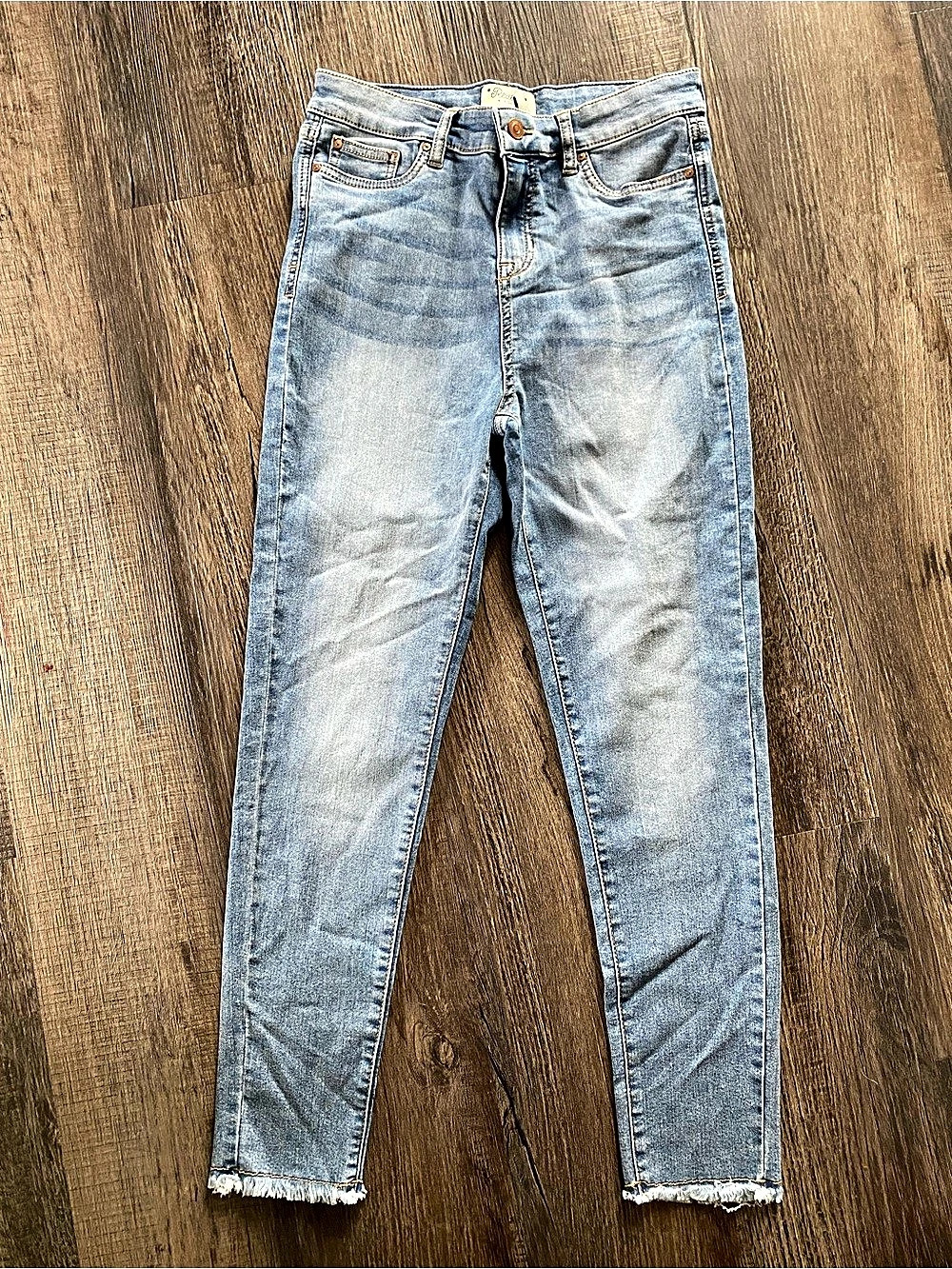 Repreve Ankle Skinny Girls Size 16 Blue Jeans